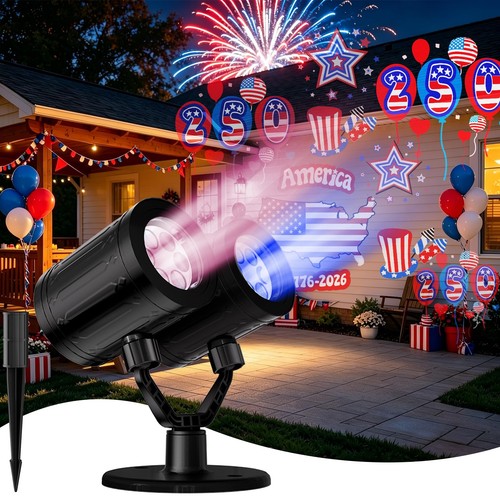 Independence day projector - day,