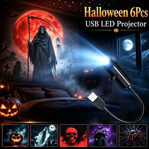 Led halloween usb - 2×,